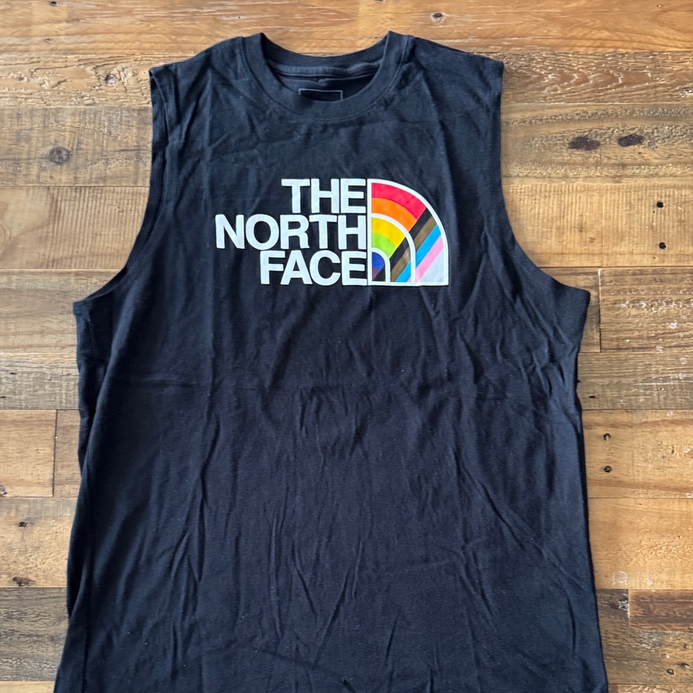 Men’s The North Face Standard Fit Pride Tank Top Sleeveless NWOT! LGTBQ